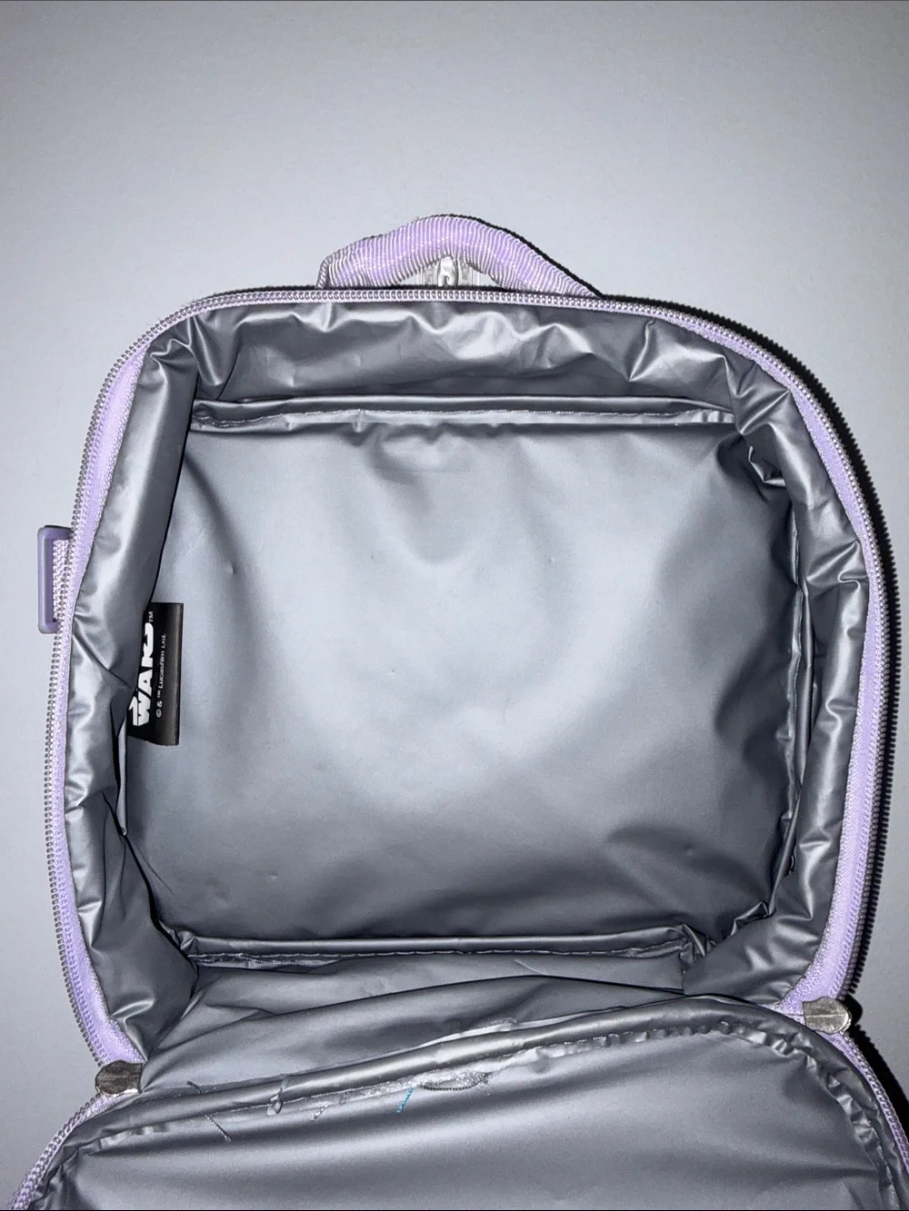 Purple Sequin Baby Yoda (Grogu) Lunch Bag Star Wars